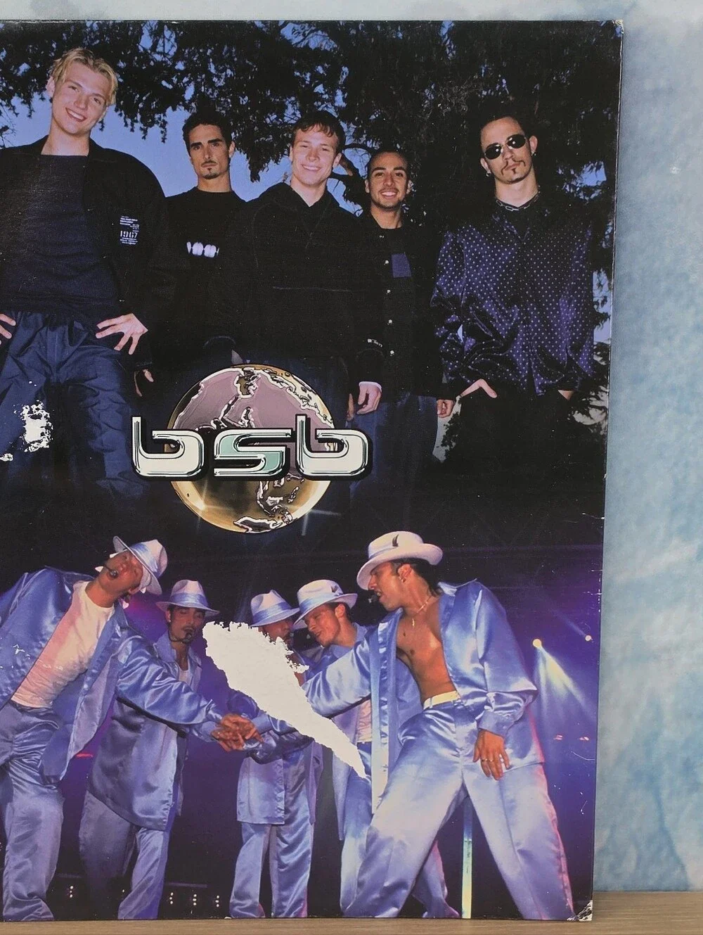 Vintage Backstreet Boys Folder Winterland Y2K